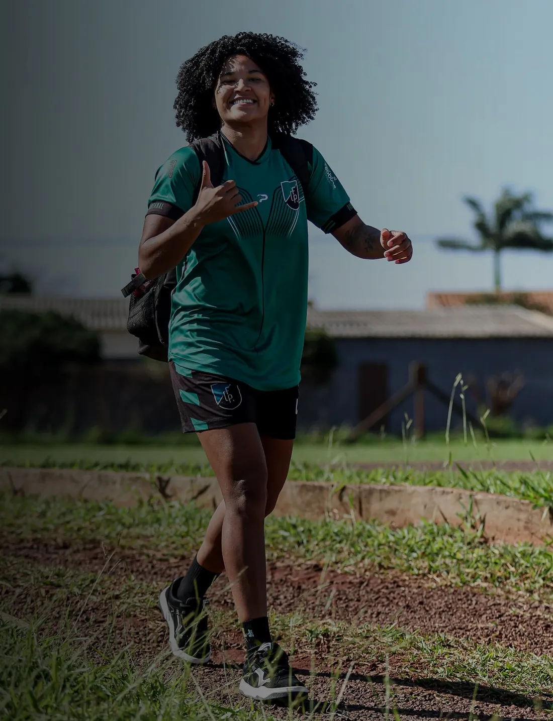 Jogador do Pantanal em campo